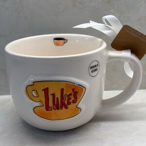 NWT Rae Dunn Gilmore Girls Luke's Diner “I like coffee with my oxygen” Mug